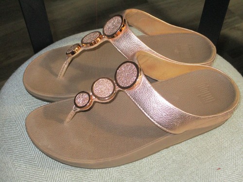 Fitflop toe thong rose gold - fitflop, toe-thong